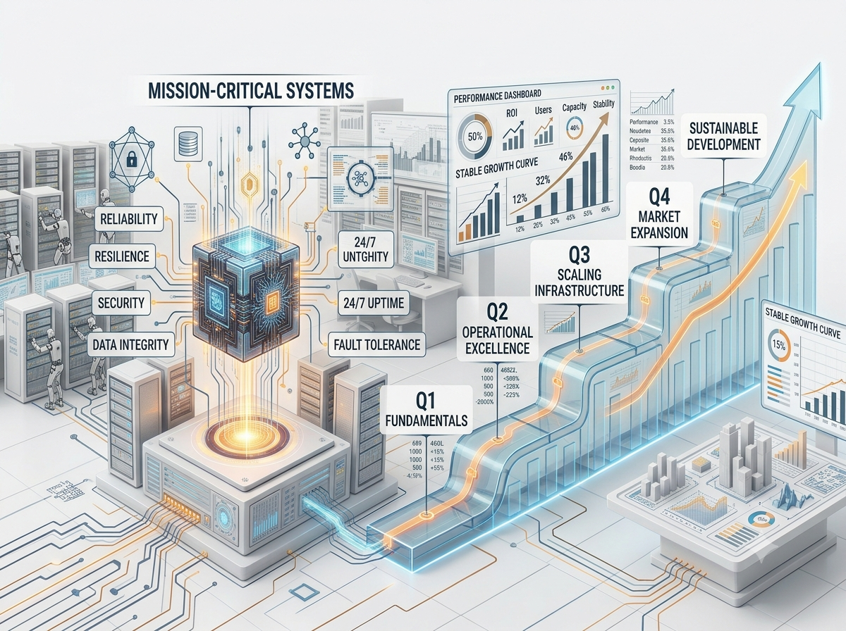 Q4GIS Mission-Critical Infrastructure to Sustainable Development Roadmap